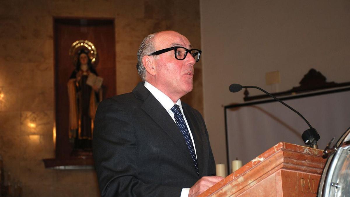 VIDEO: "La Semana Santa de Infiesto conmueve hasta las entrañas", asegura Fernando Canellada, pregonero de la celebración
