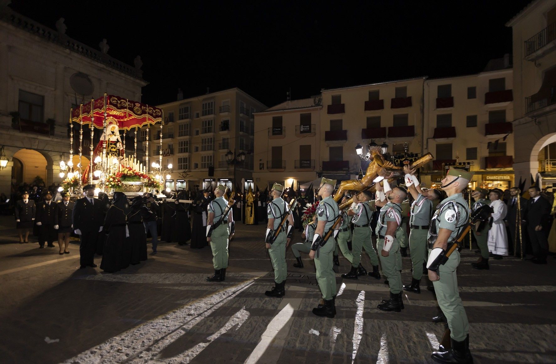 Imágenes del Jueves Santo de Gandia