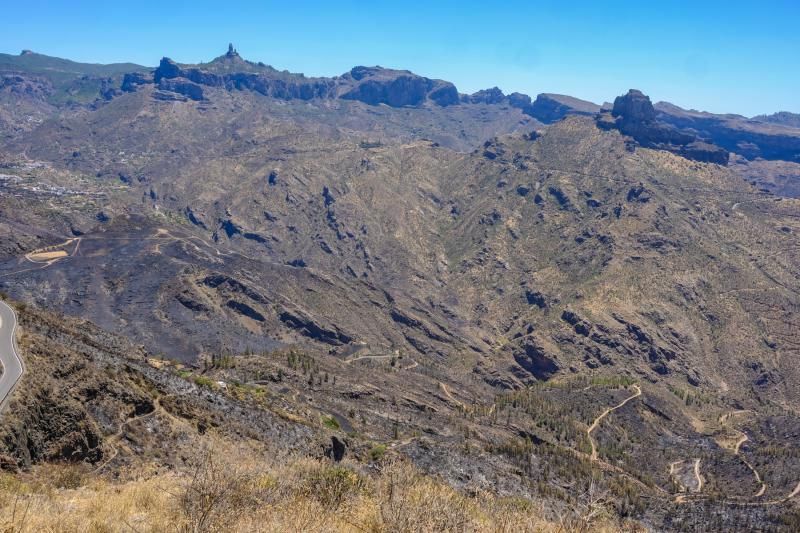 Consecuencias del incendio: De Valleseco a Artenar