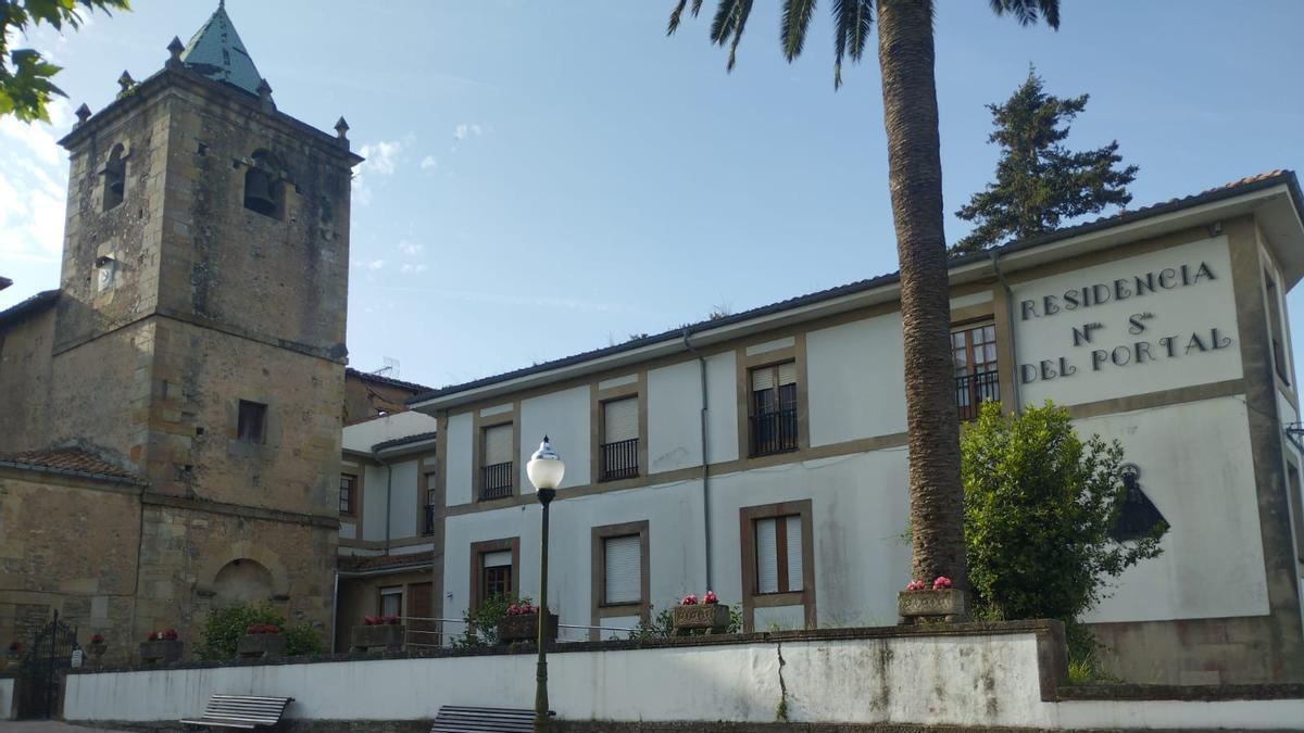 Edificio de la residencia.