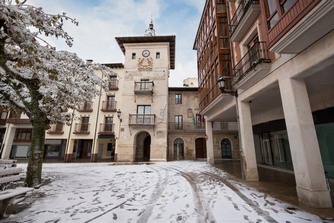 Invierno en la Briviesca, Burgos