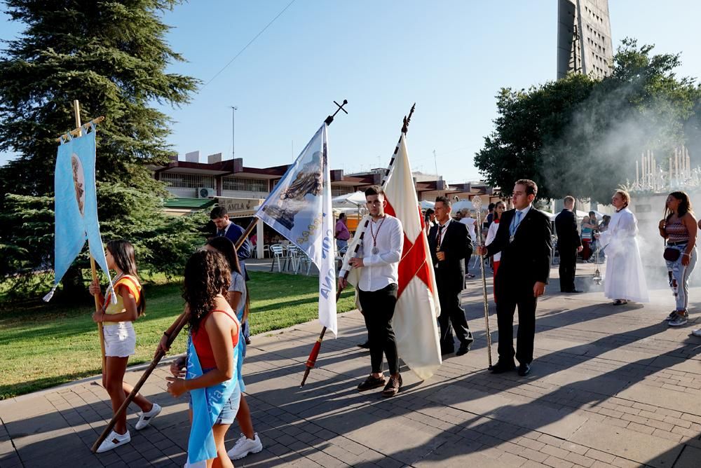 Las procesiones de la Asunción y el Tránsito, en imágenes