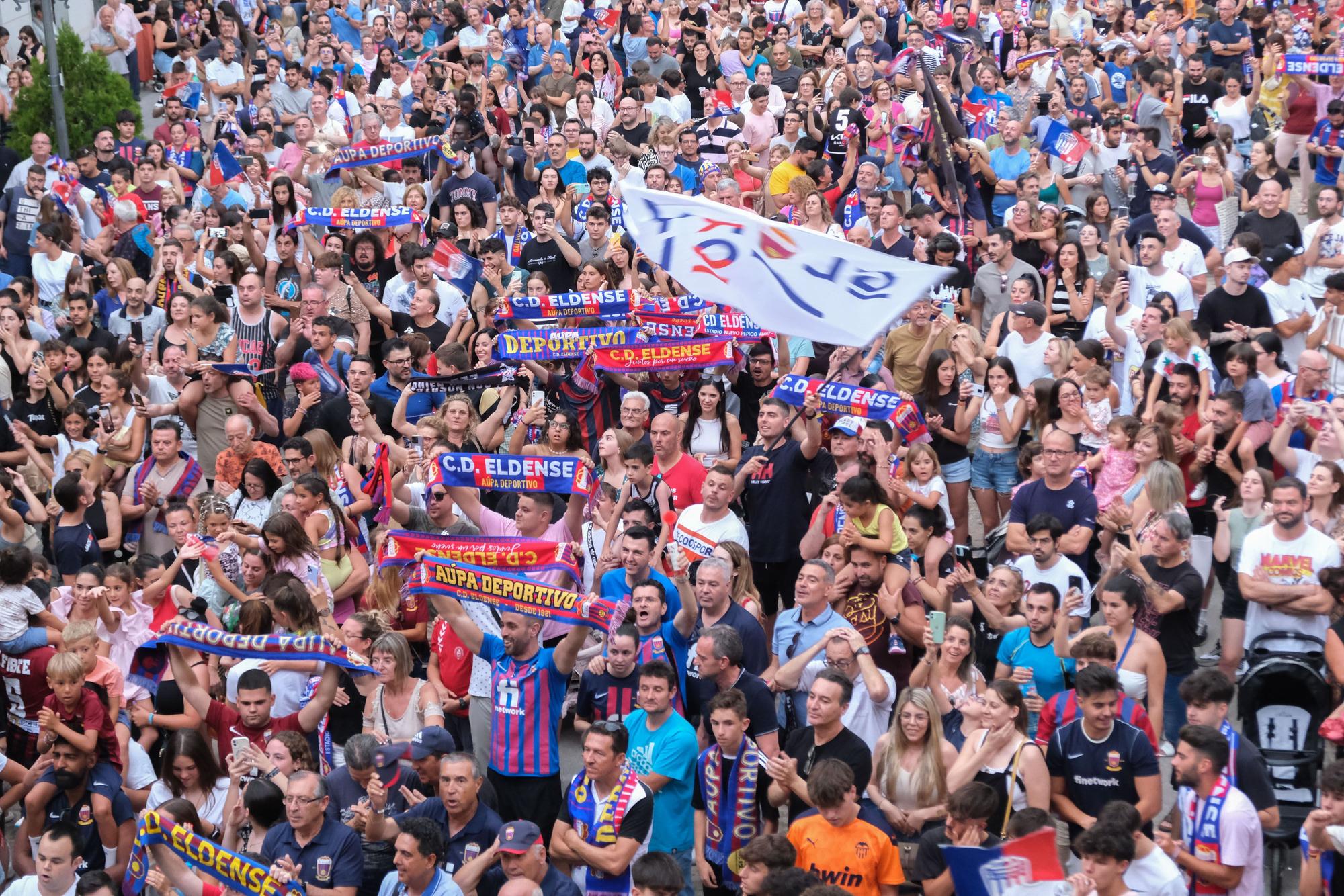 La fiesta del ascenso del Eldense