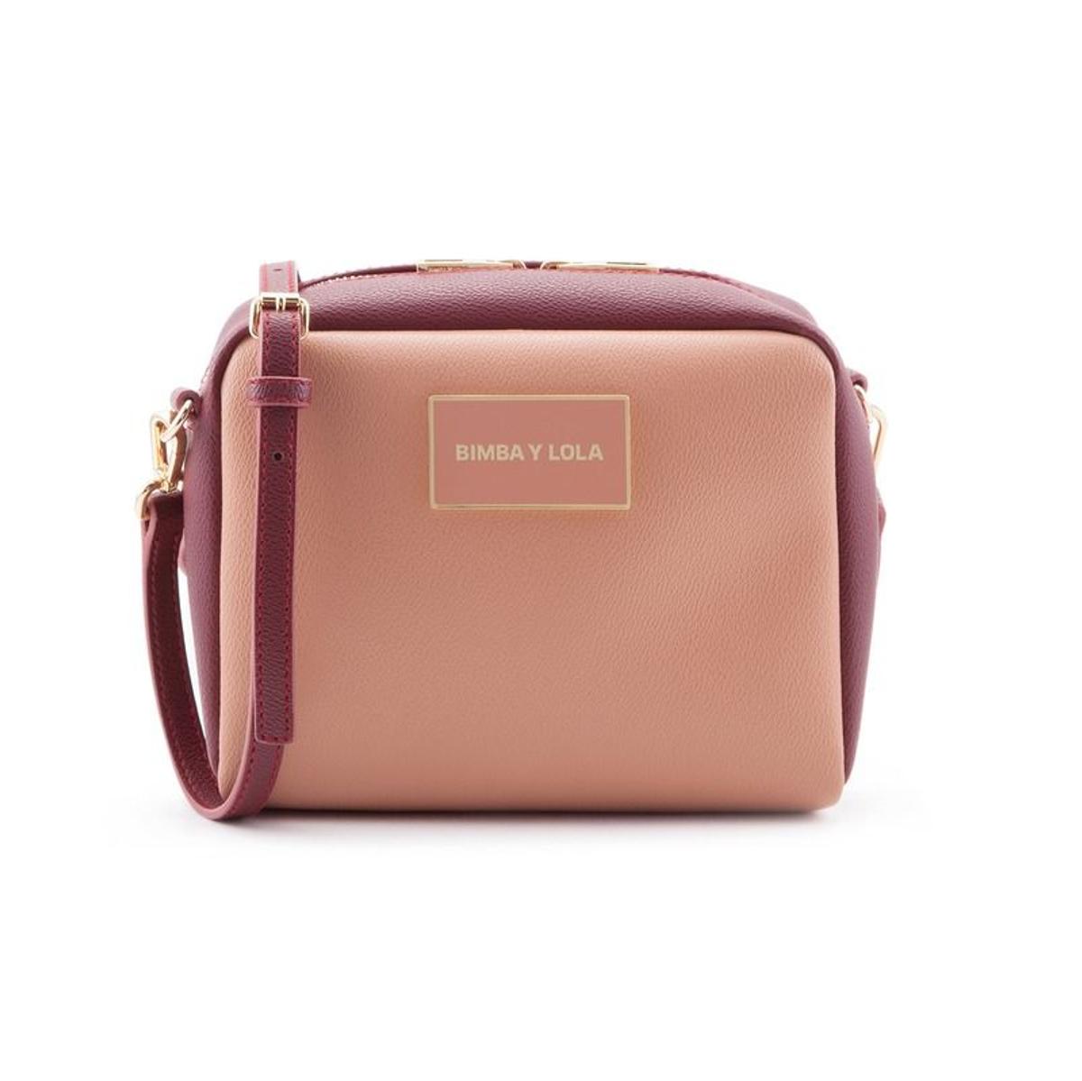 Bolsos Bimba y Lola en rebajas: bandolera mini bicolor (62€)