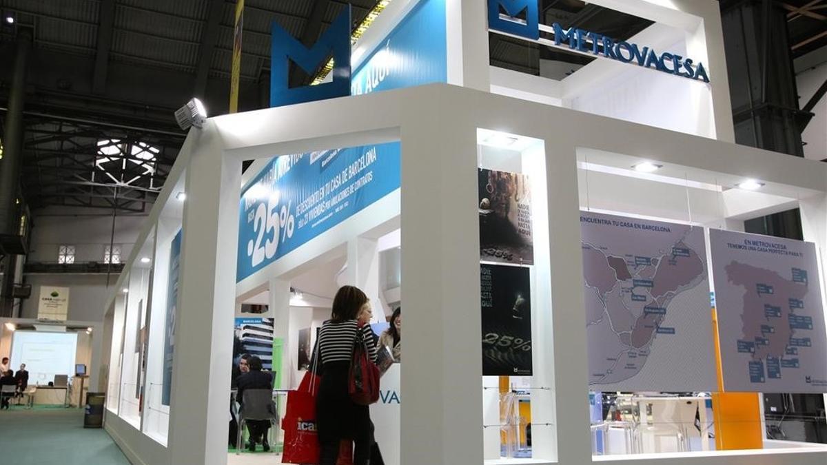 Estand de Metrovacesa en el Barcelona Meeting Point