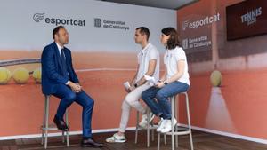 Tennis Català es grava des del Barcelona Open Banc Sabadell
