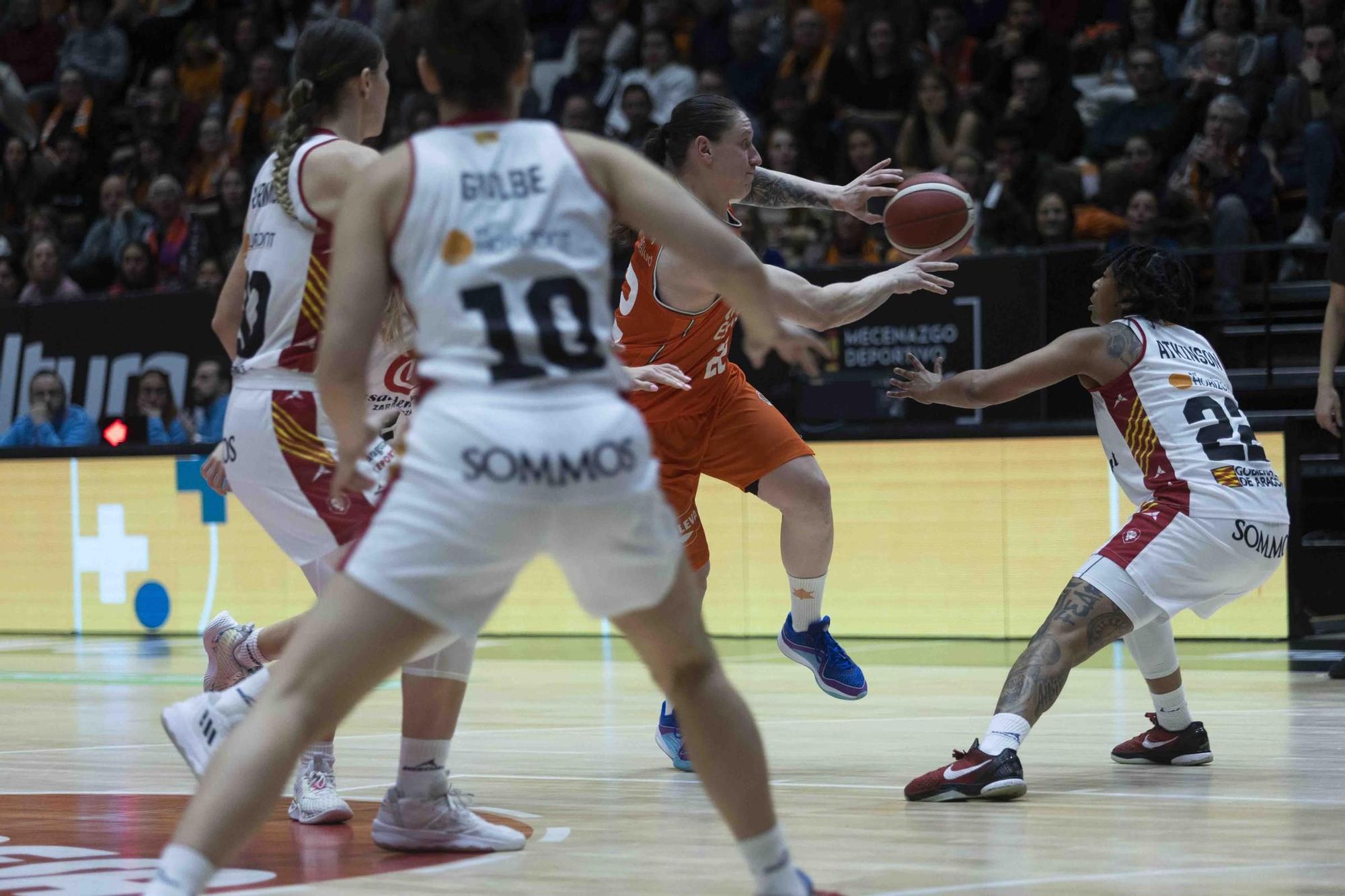 Partido Valencia Basket- Casademont Zaragoza