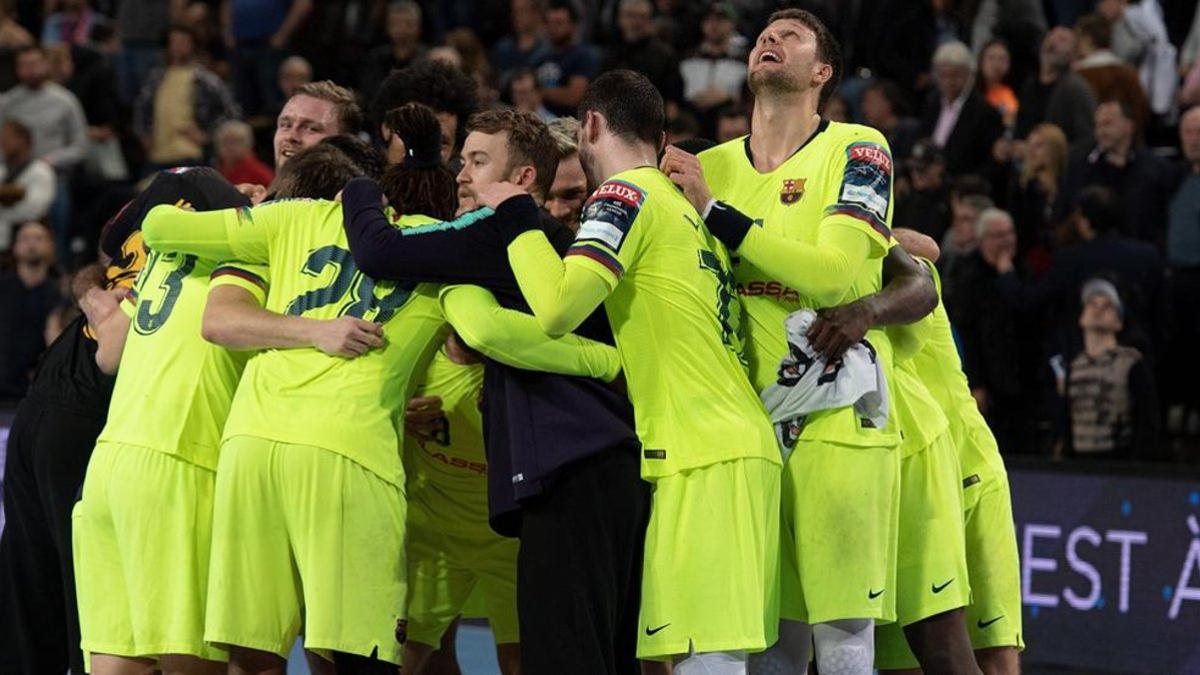 El Barça Lassa vivió un gran domingo en la pista del Montpellier