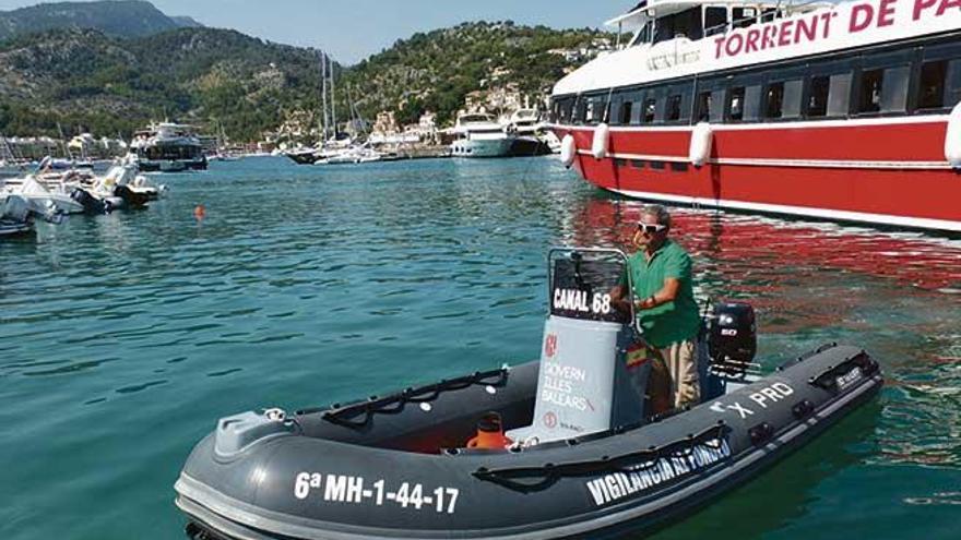 Los agentes harán ronda en aguas del Port.