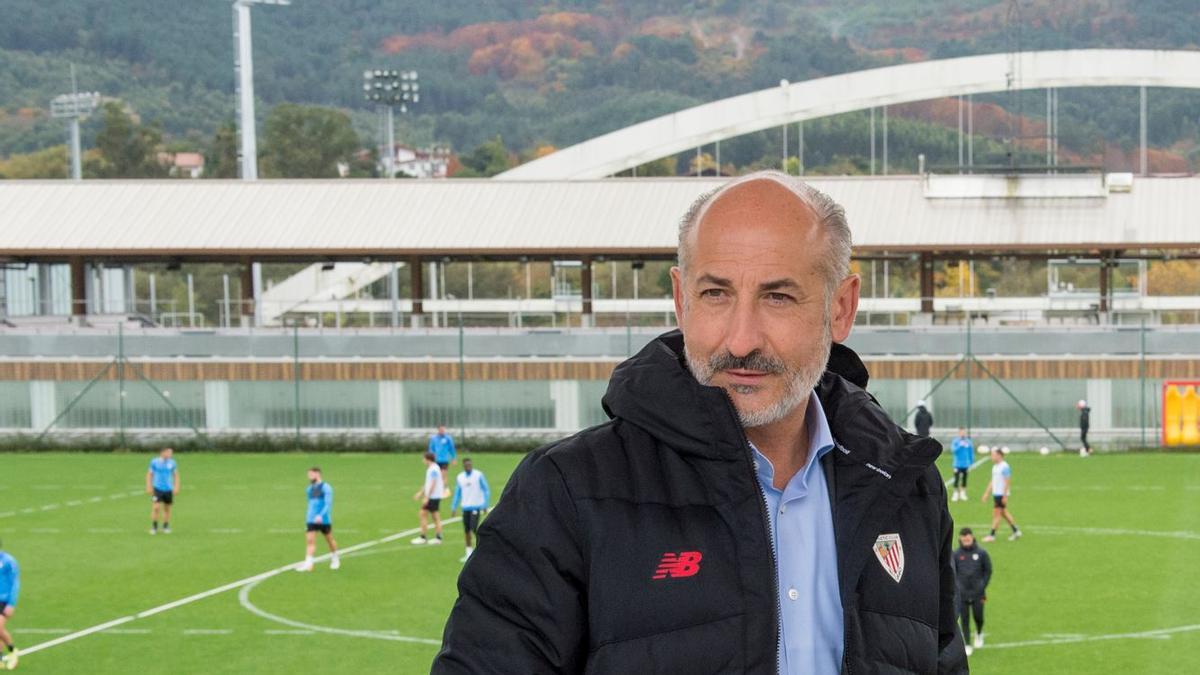 Aitor Elizegi, presidente del Athletic