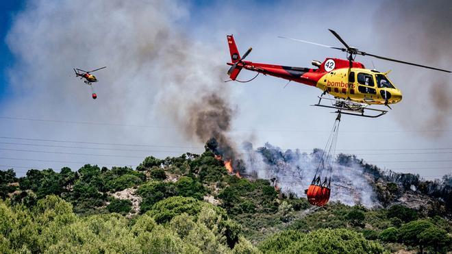 Incendios forestales en Catalunya y resto de España, en directo  Última hora de los fuegos activos