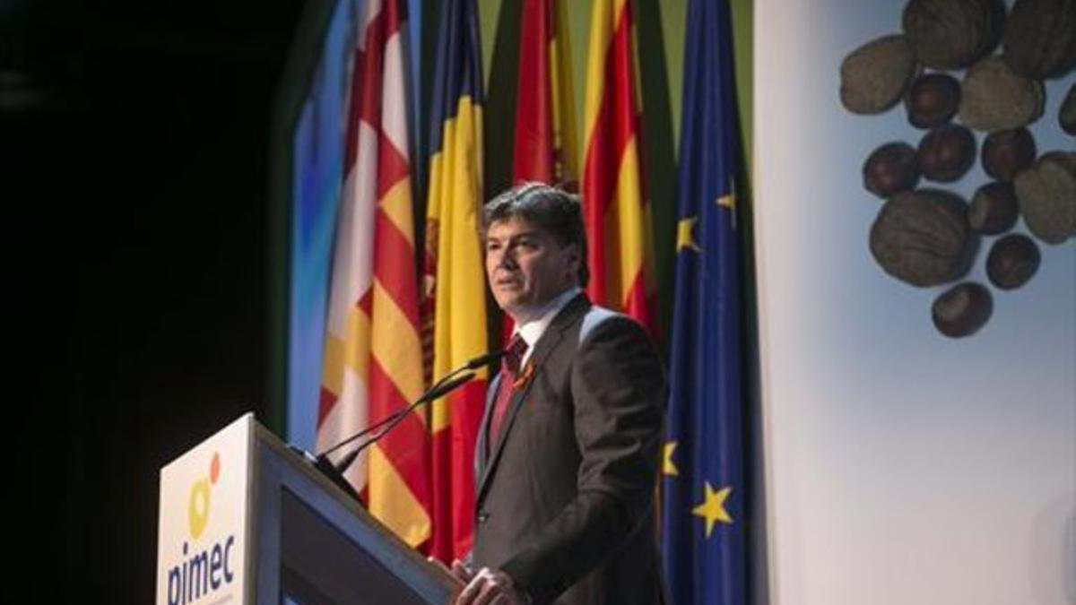 Antonio Cañete, presidente de la multisectorial contra la morosidad.