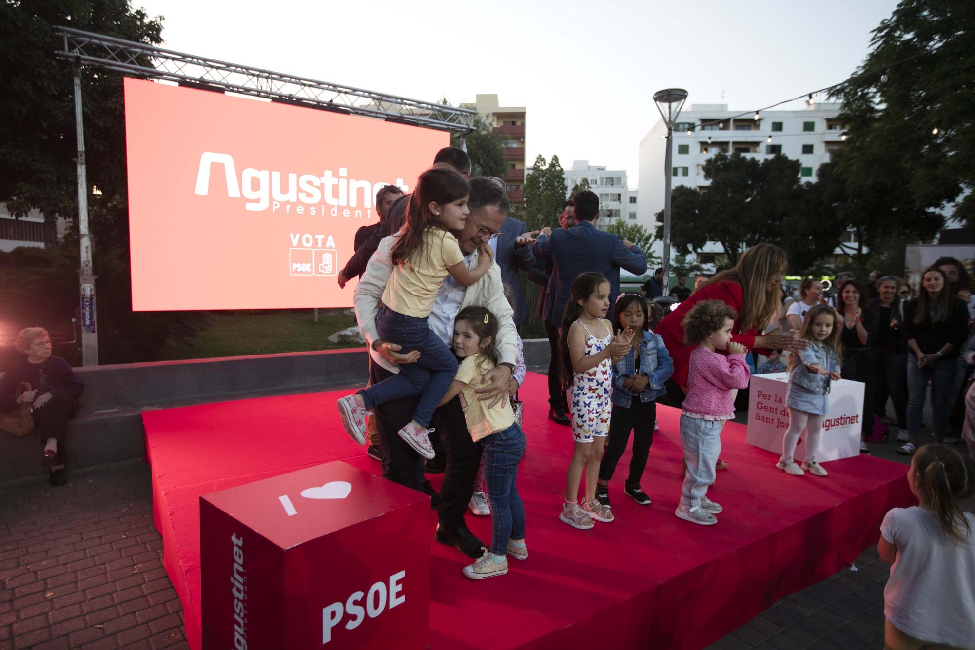 Mira aquí todas las fotos del acto de cierre de campaña del PSOE de Ibiza