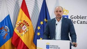 Portavoz del Gobierno de Canarias, Alfonso Cabello.