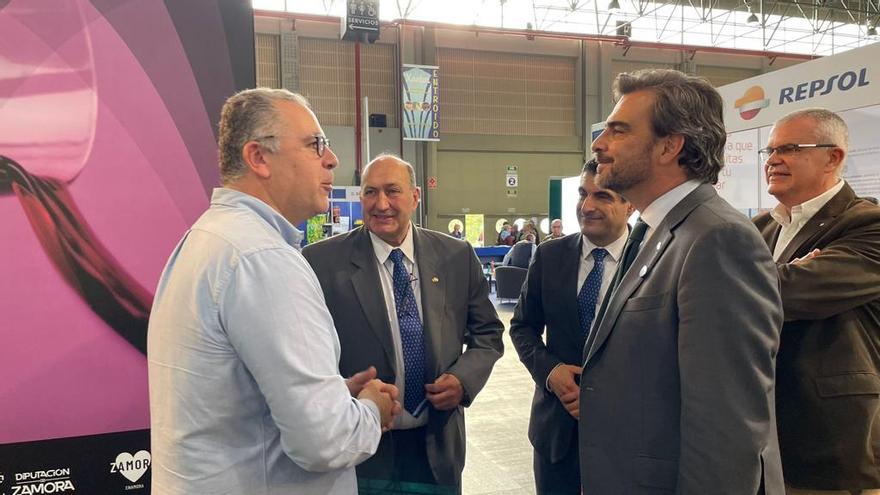 Jesús María Prada Saavedra en la feria Xantar de Ourense.