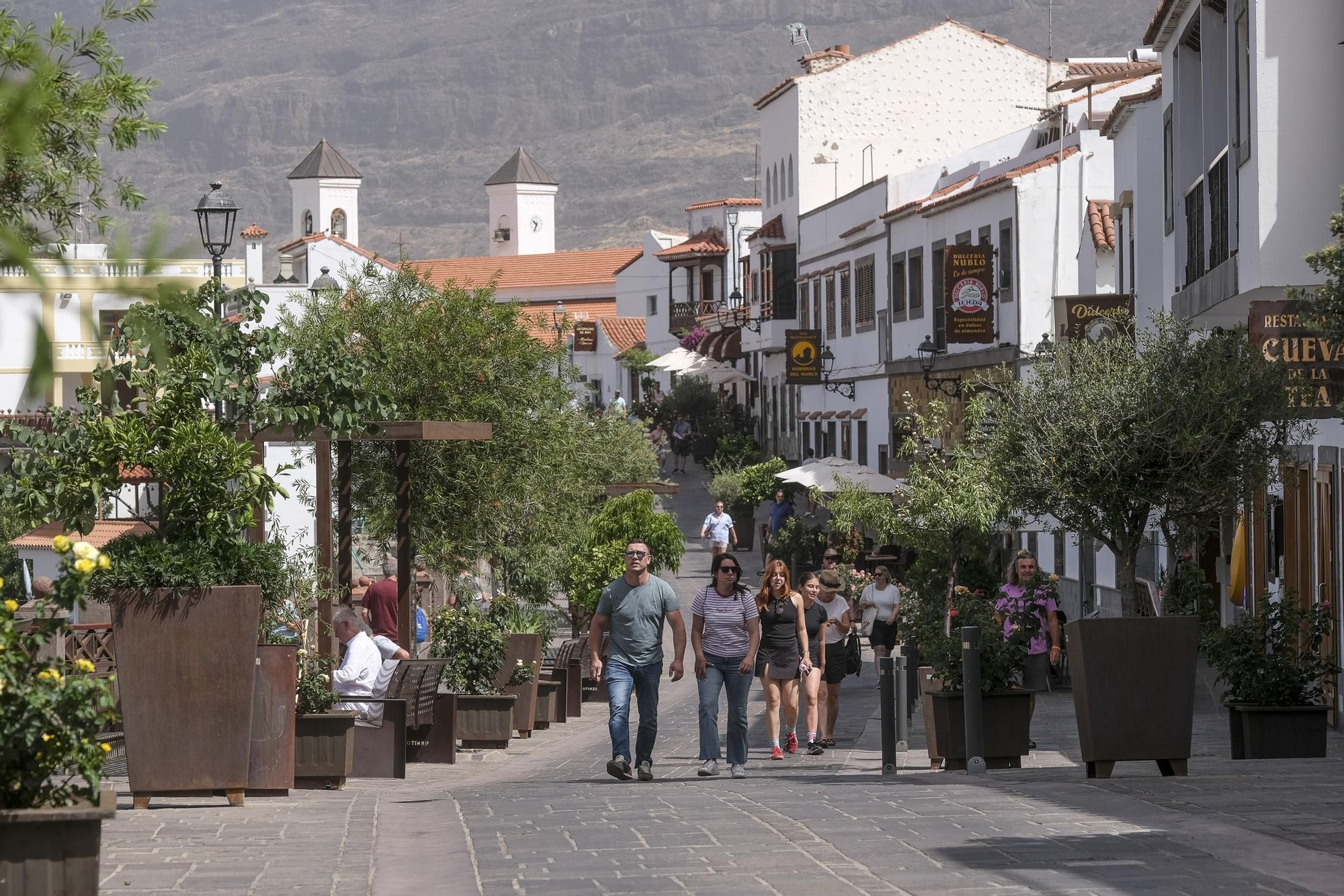 Jornada calurosa en Gran Canaria