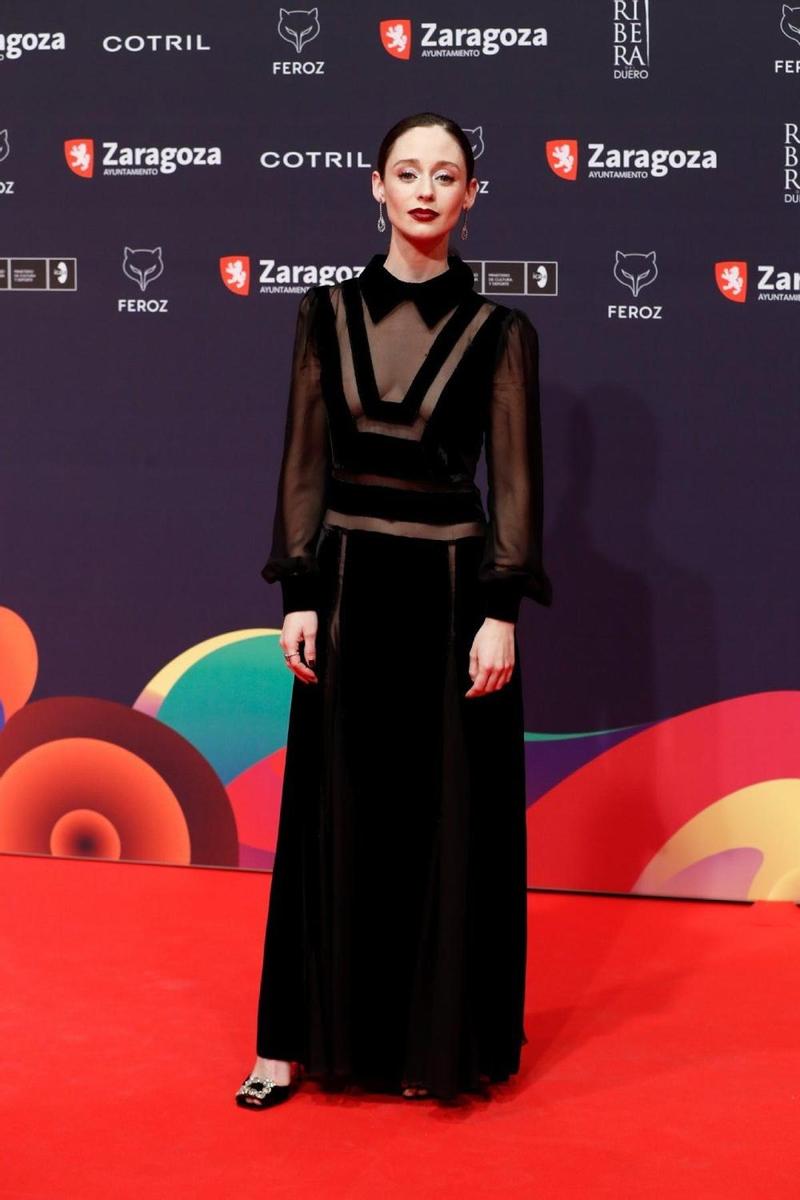 Elena Rivera en los Premios Feroz 2022