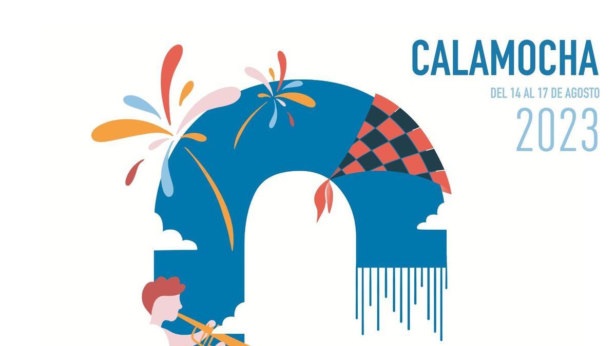 Cartel Fiestas de Calamocha 2023