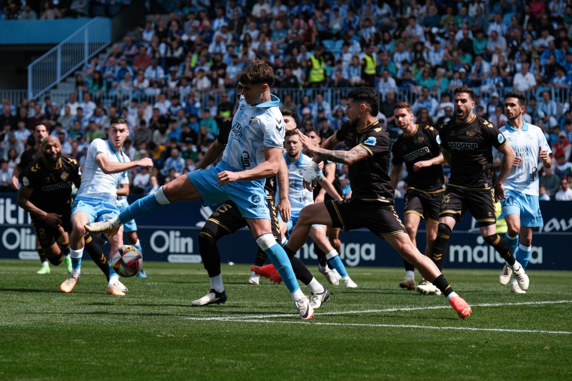 Primera RFEF | Málaga CF - CF Intercity, en imágenes