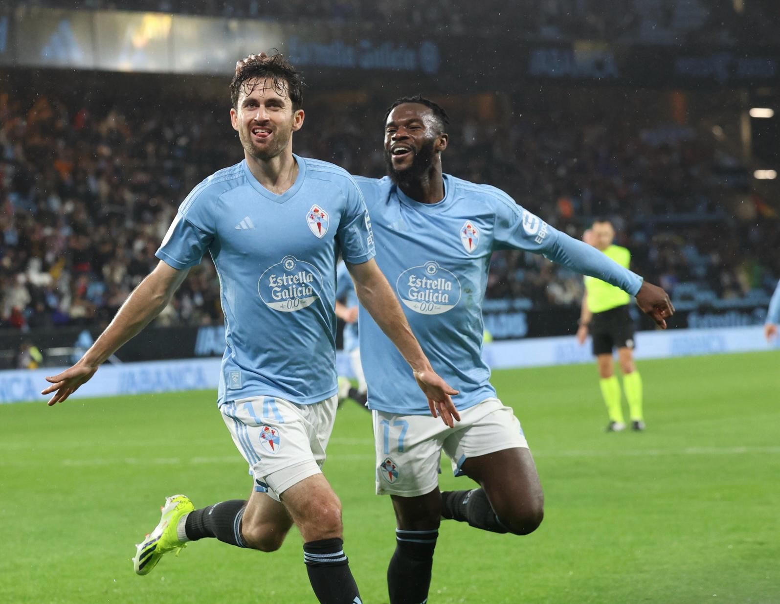 El Celta-Almería, en imágenes