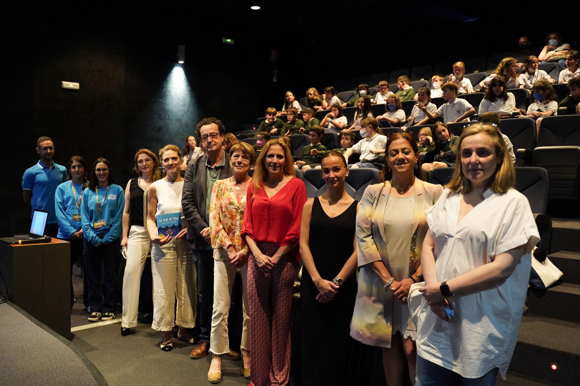 El proyecto "La mar de vida" del colegio La Corolla llega al Acuario.