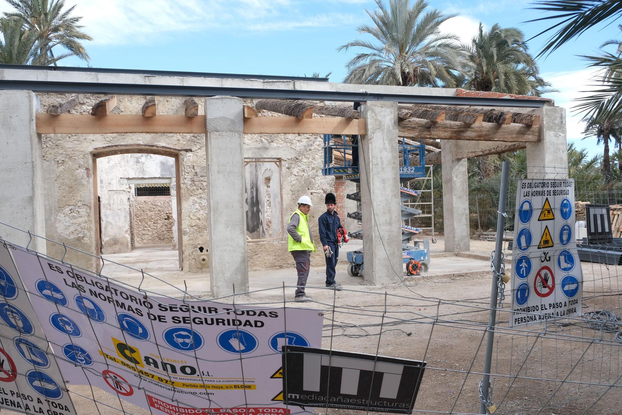 Rehabilitación en la casa del Hort de Pontos, en Elche