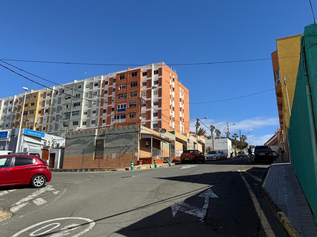 Edificio con varias viviendas en la zona de Melenara, en Telde