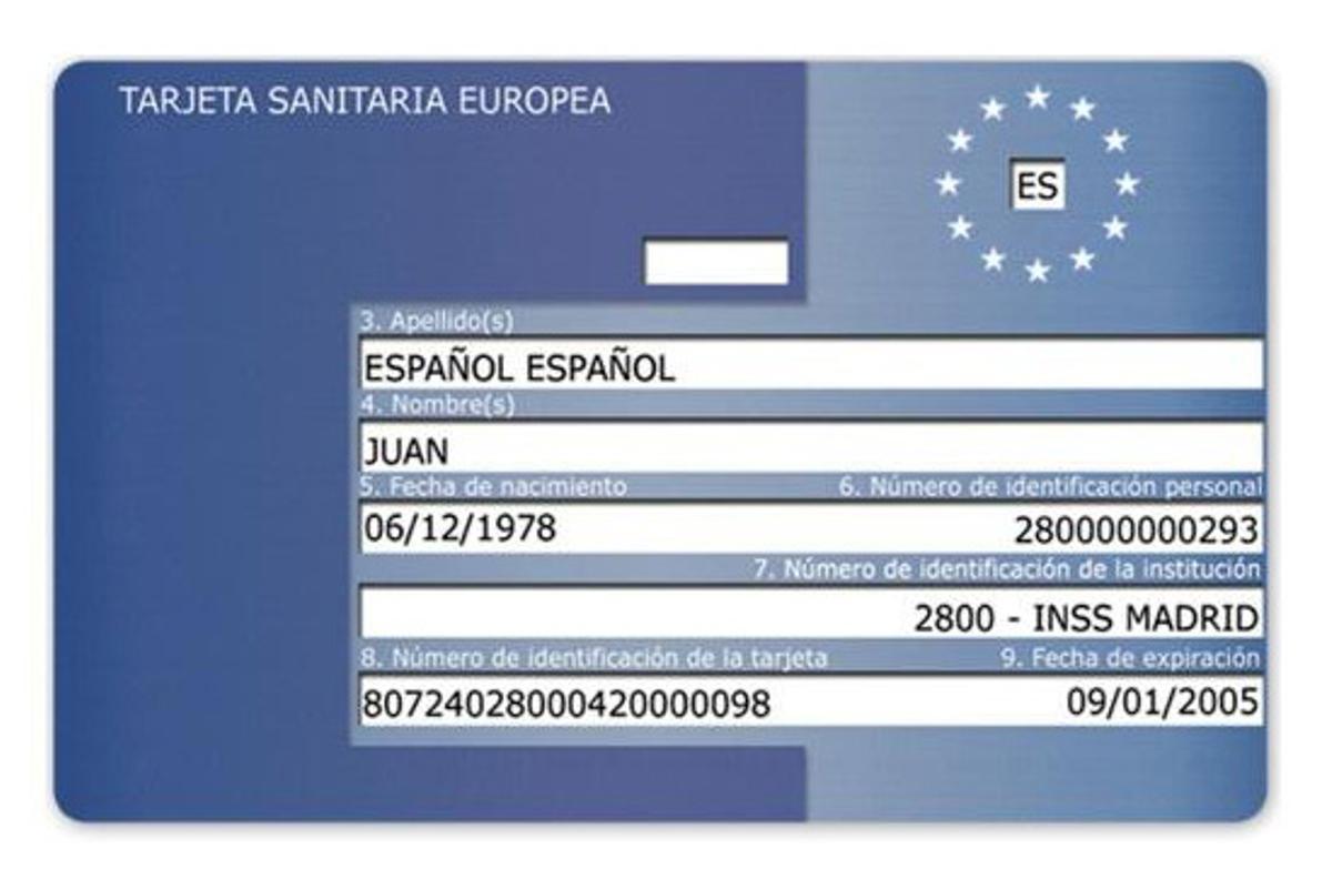 La tarjeta cubre la asistencia sanitaria durante estancias en el extranjero, salvo que el motivo del viaje sea recibir algún tratamiento médico