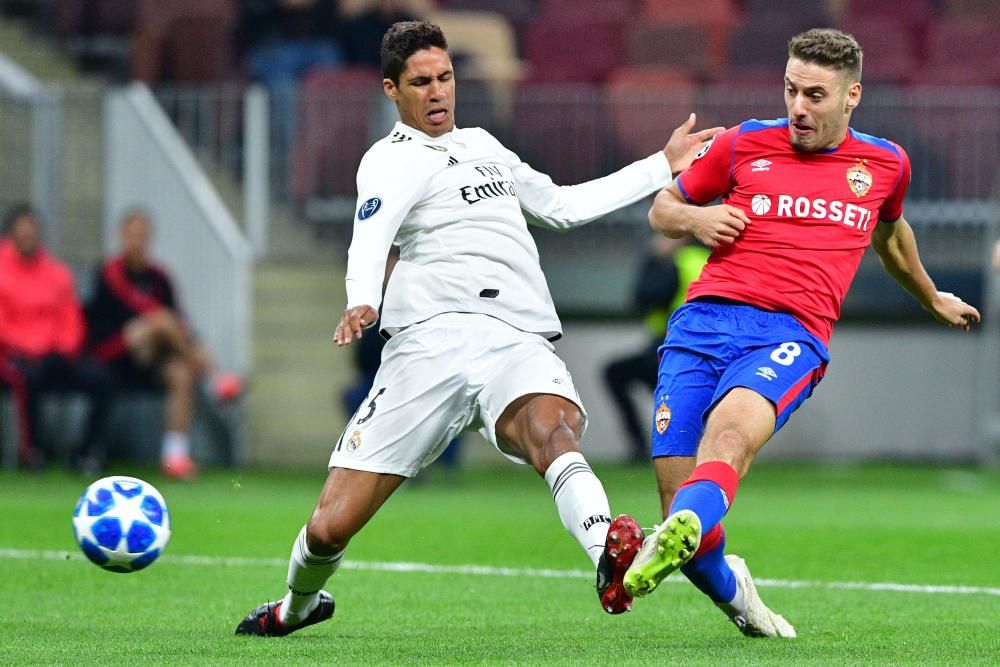 Champions League: CSKA Moscú - Real Madrid