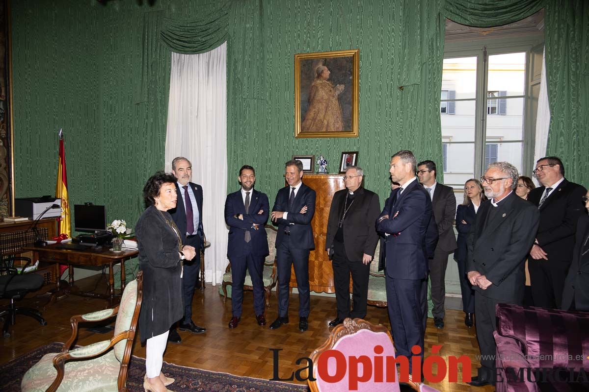 Así se ha vivido la presentación del Año Jubilar de Caravaca en Roma