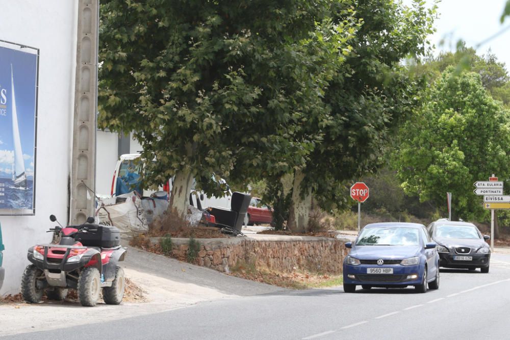 Ángel Nieto, herido grave en un accidente en Ibiza