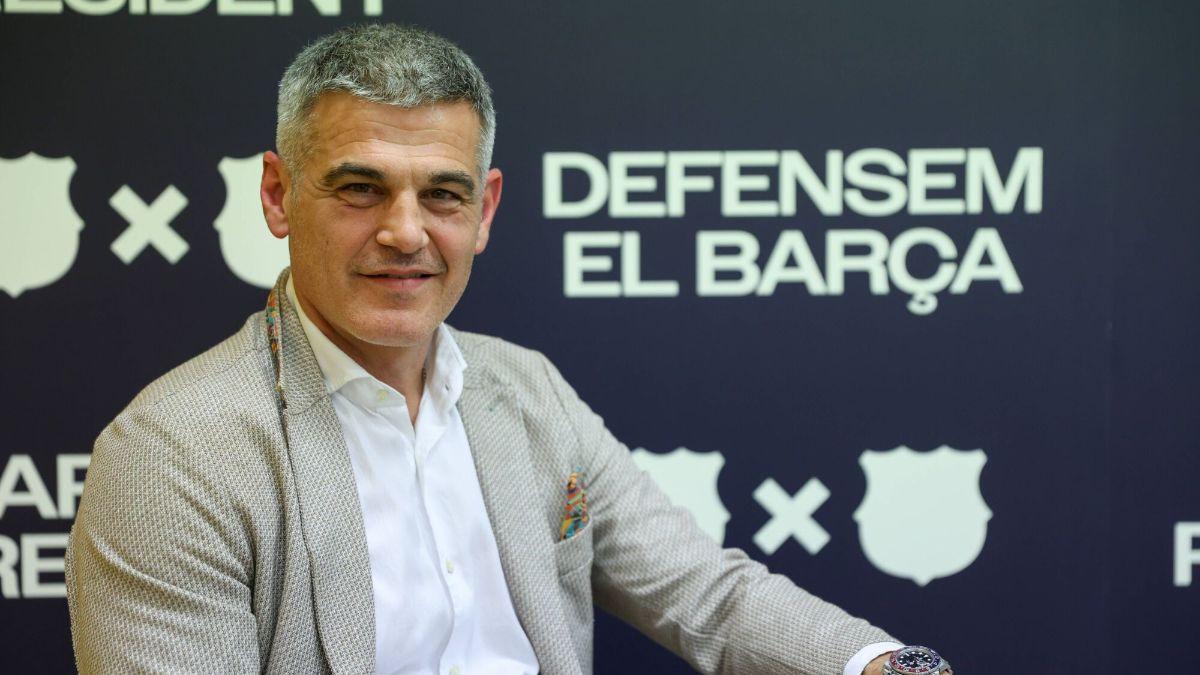 Enric Masip, miembro de la precandidatura de Joan Laporta