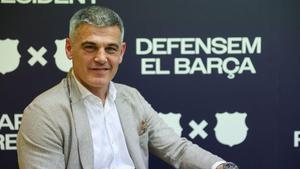 Enric Masip, miembro de la precandidatura de Joan Laporta