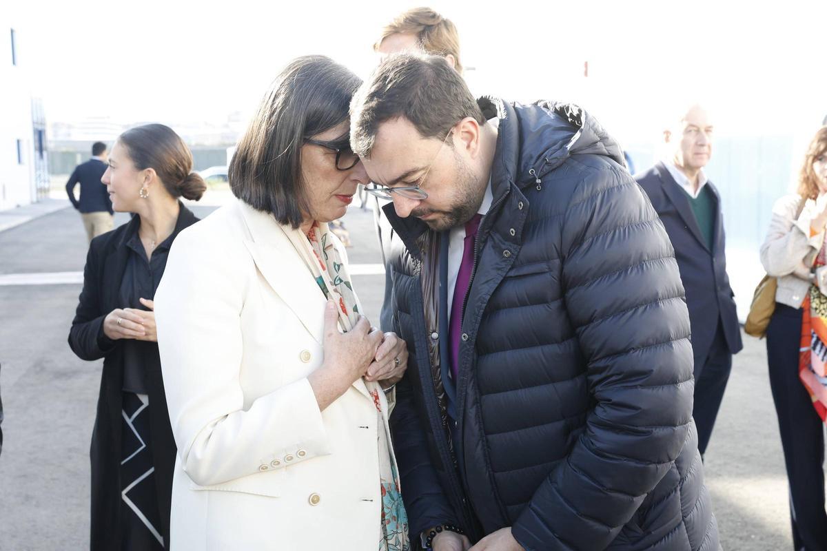 Nieves Roqueñí y Barbón durante un acto en el Puerto hace unos meses.