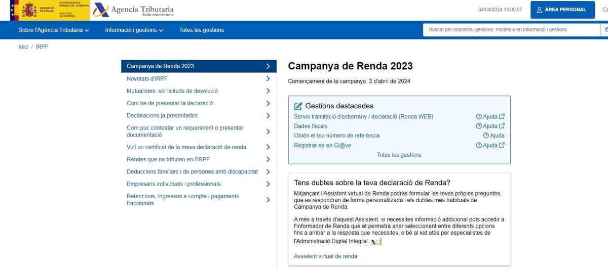 Renda 2023