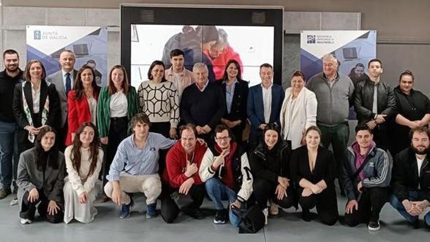 Presentación del programa de empleo para jóvenes de la Asociación de Empresarios.