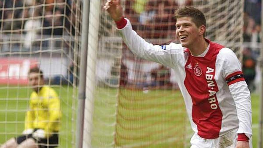 Huntelaar vestido todavía del Ajax