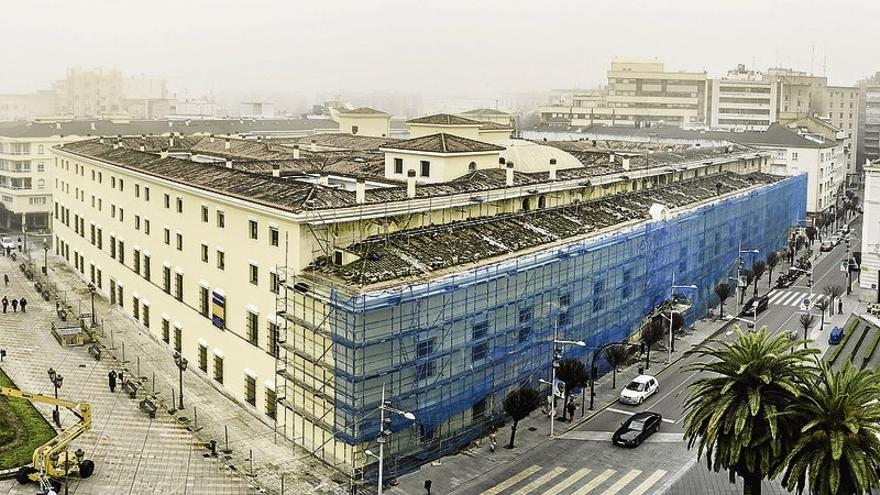 La Diputación de Badajoz prevé un mercado de abastos con zona gourmet en el Hospital Provincial