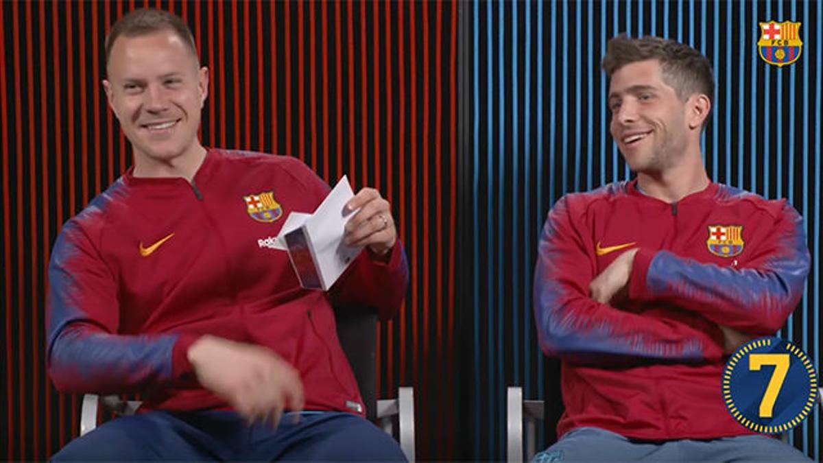 ¿Quién sabe más de Japón? El divertido test a Ter Stegen y Sergi Roberto