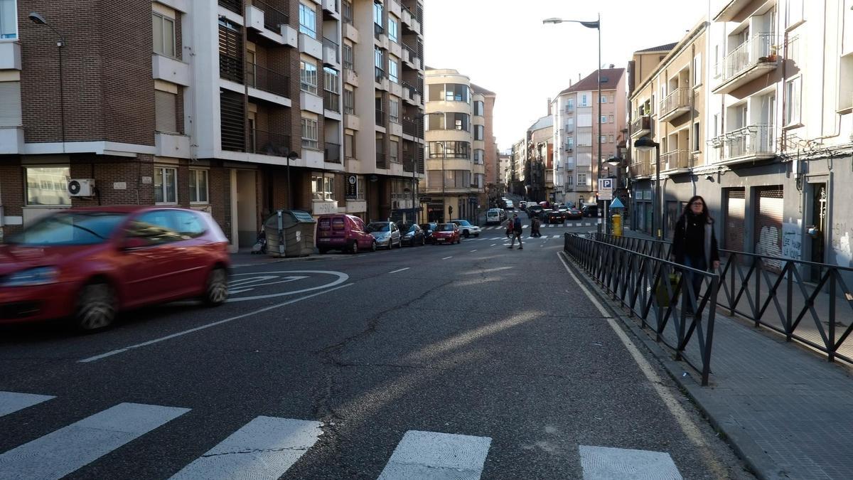 Calle Candelaria Ruíz del árbol, una de las afectadas por el ladrón