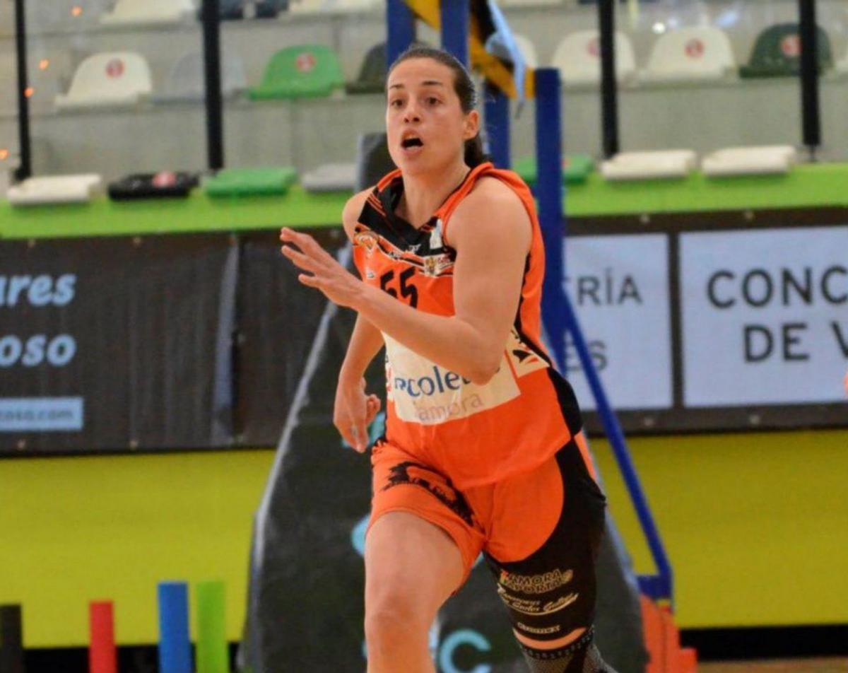 Isa Latorre, jugadora del CD Zamarat. | LOZ