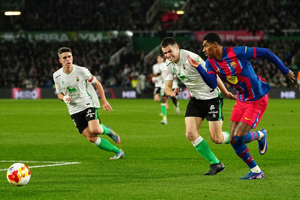 Copa del Rey: Racing de Santander - Barcelona, en imágenes.