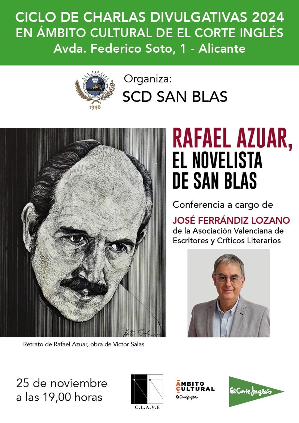 CHARLA RAFAEL AZUAR ALICANTE | Ferrándiz Lozano imparte la charla ...