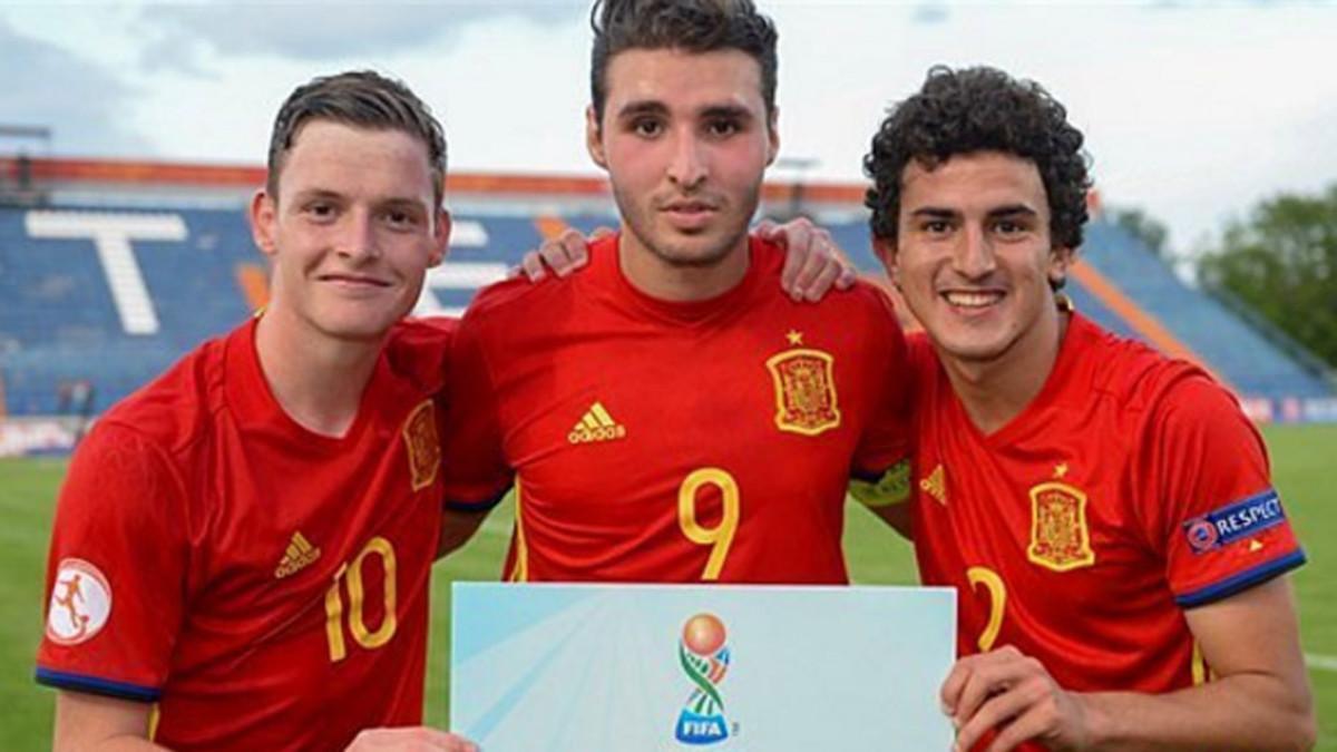 Sergio Gómez, Abel Ruiz y Mateu Jaume son tres de los barcelonistas que estarán en el Mundial