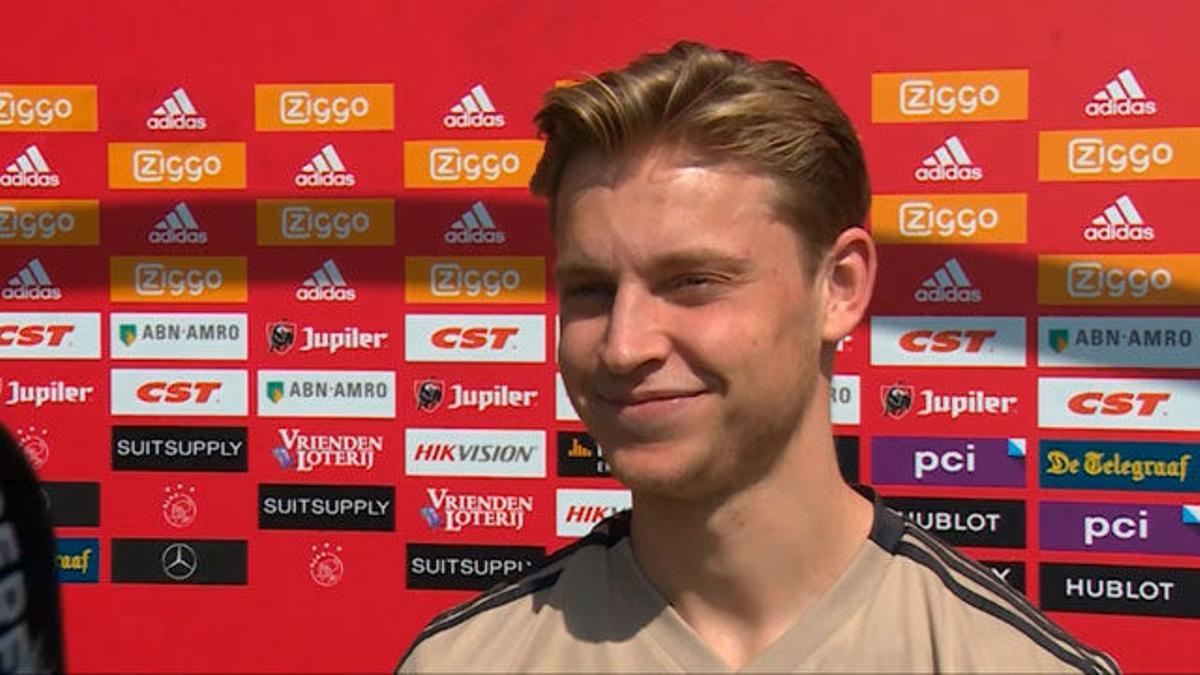 De Jong: De Ligt tiene que decidir si viene al Barça