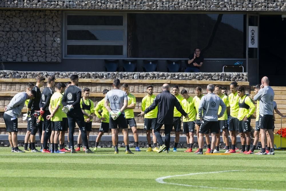 Entrenamiento de la UD Las Palmas