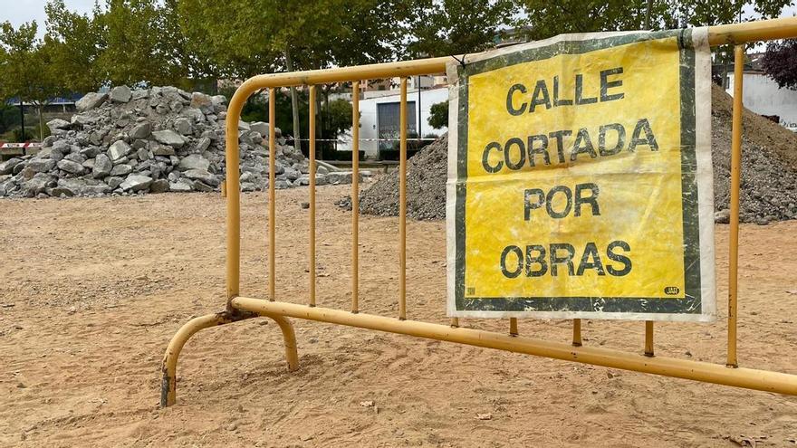 Cortan el tráfico en esta calle de Zamora