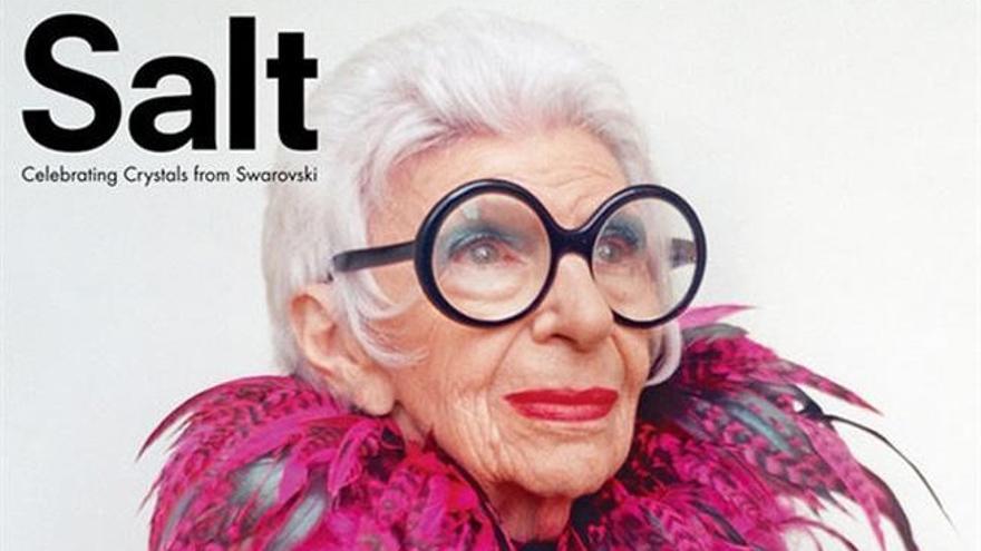 Iris Apfel en la portada de Salt