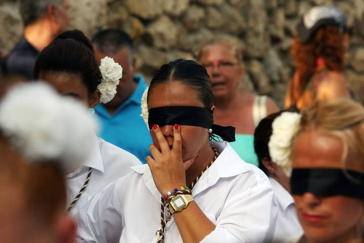 Procesión de la Virgen del Carmen en el Palo.