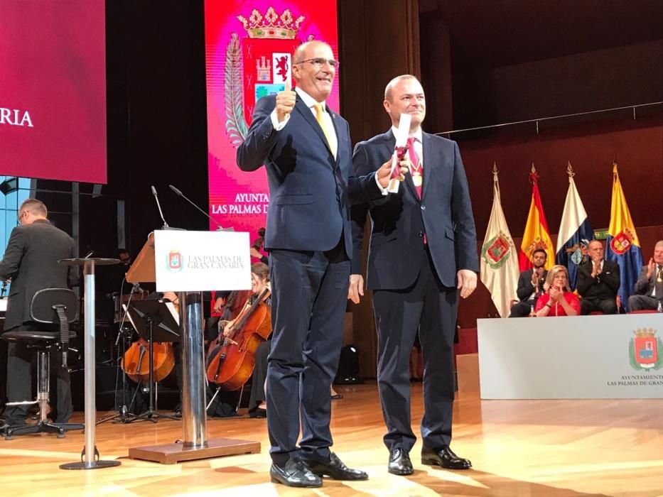 Entrega de Honores y Distinciones de Las Palmas de Gran Canaria. Fiestas Fundacionales 2017